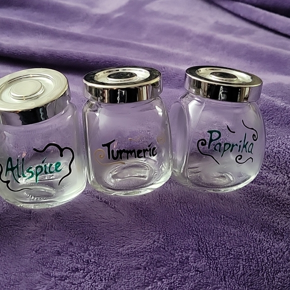 Ikea hand painted spice jars - Picture 3 of 4